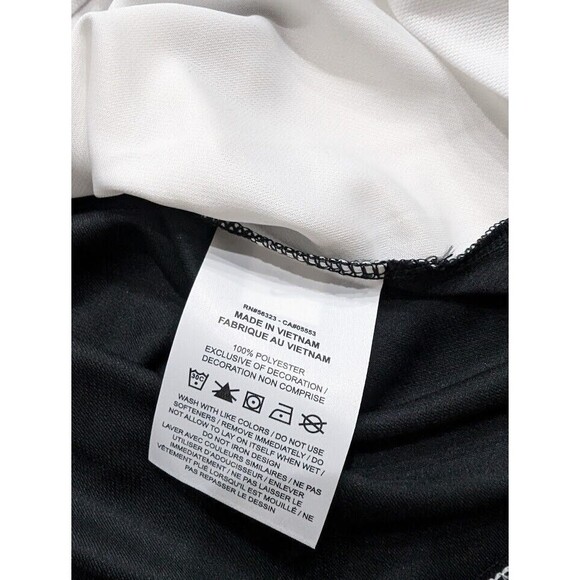 Nike Dri-FIT Victory Mens Golf Polo Colorblock Black White DH0845-010 Medium NWT - Picture 7 of 9